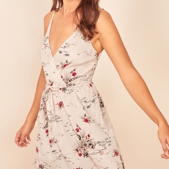 NWT Reformation Anita Midi Dress - Picture 3 of 9